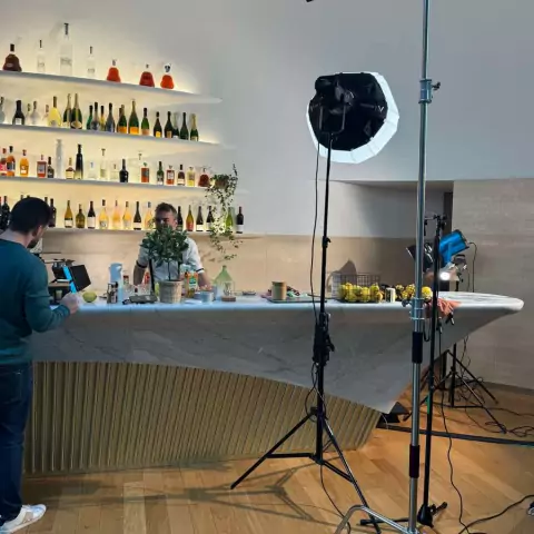 Shooting vidéo promotionnelle Moët Hennessy x Roland-Garros